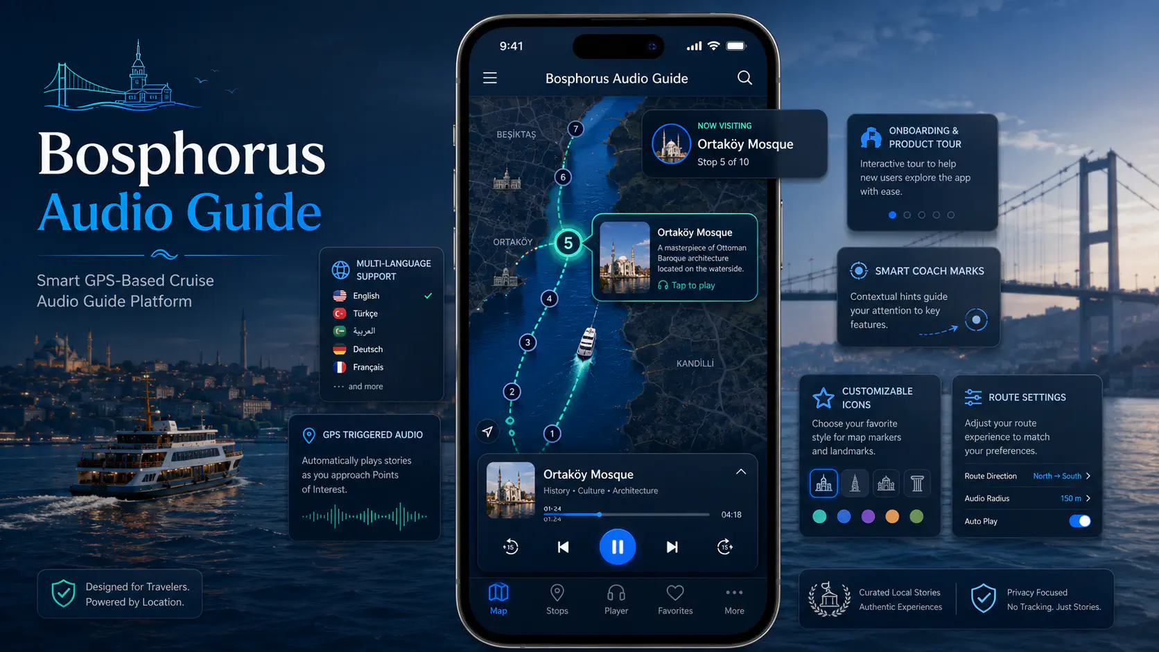 Bopshorus Cruise Audio Guide